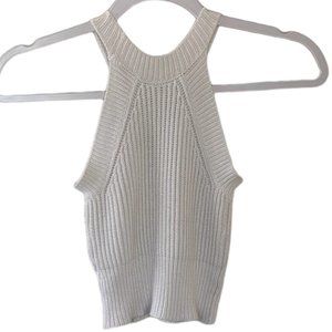 Brandy Melville Ribbed Cutaway neckline Tank Sz. XS   507